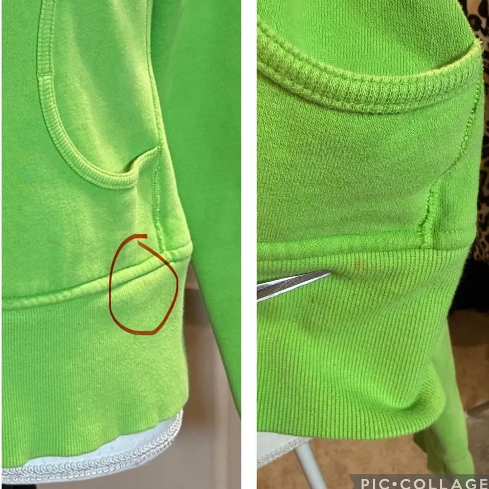 LULULEMON SCUBA HOODIE OLD SCHOOL ERA THICK FLEECE COZY & COLORFUL SIZE 8 - Picture 12 of 12